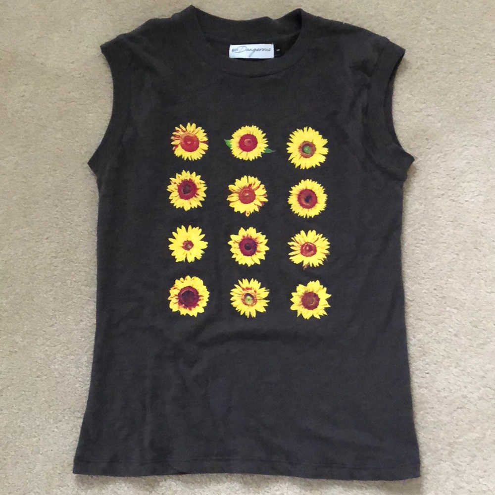Sunflower Muscle Tank